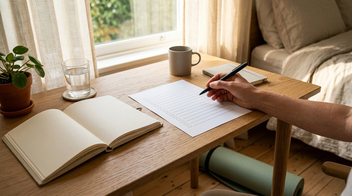 Morning Checklist for Clarity, Energy & Inner Growth
