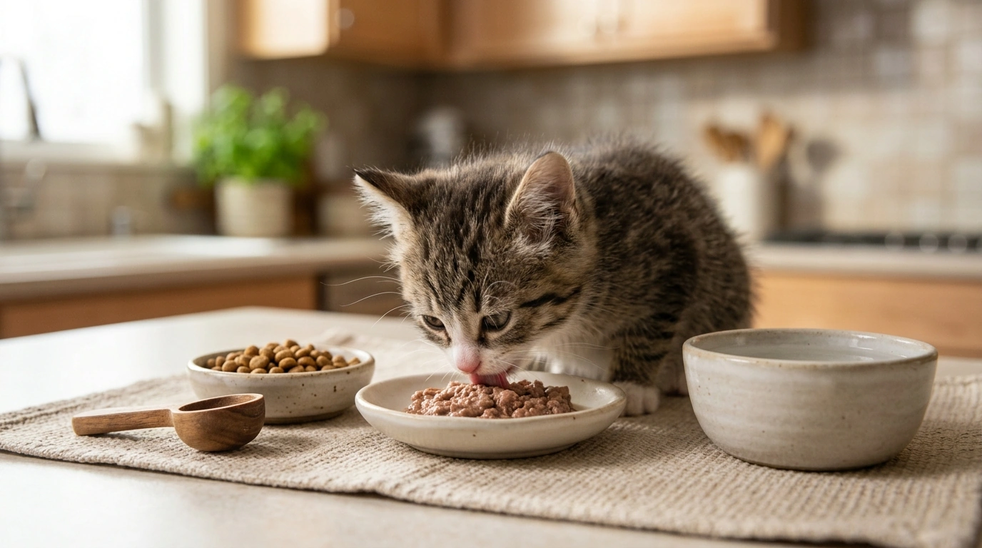 New Kitten Feeding Guide: Food, Portions & Schedules