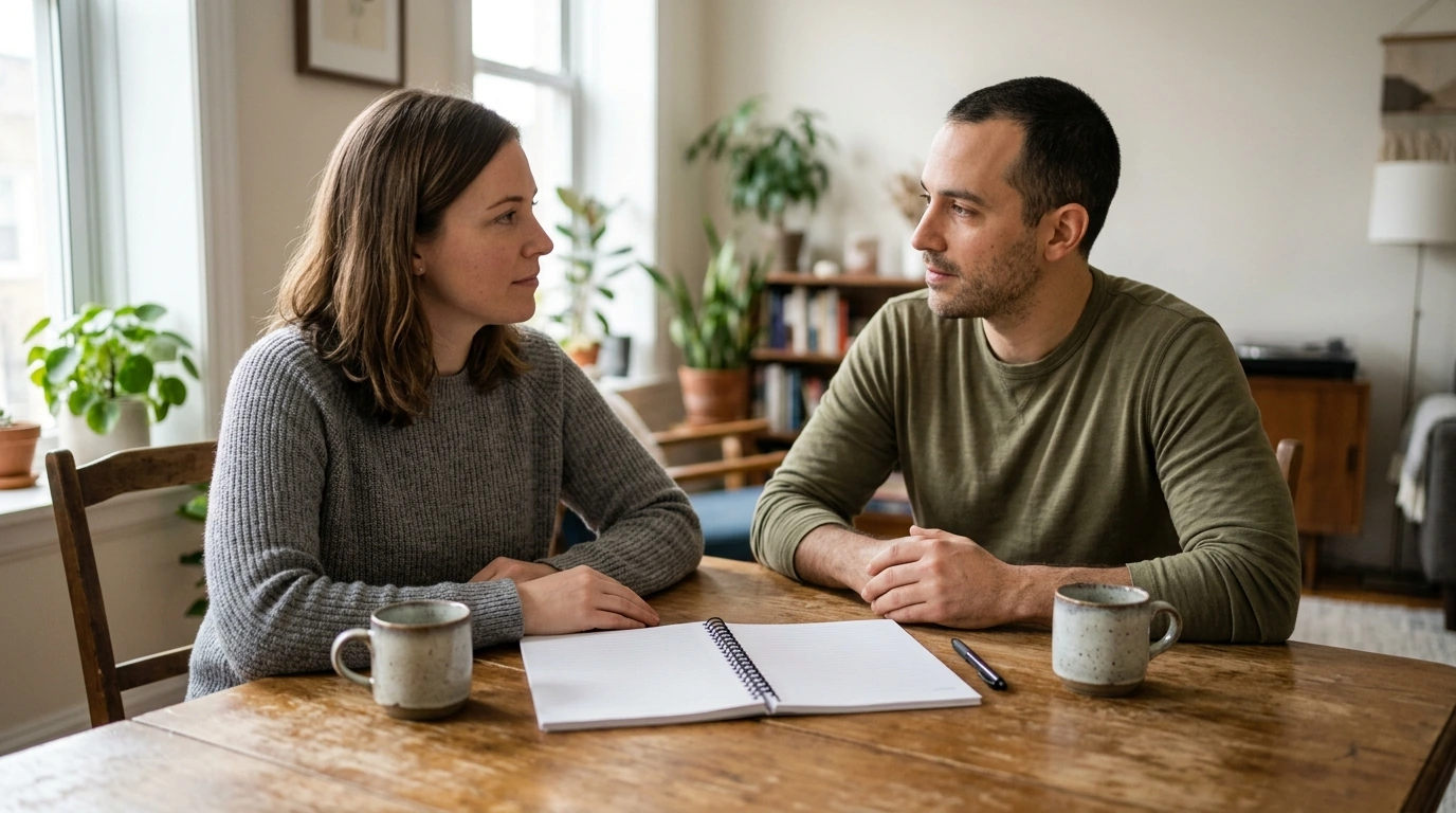 Printable Couples Conflict Workbook for Calmer Arguments