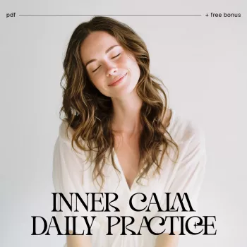 Daily Inner Calm Checklist: Printable Mindfulness Routine